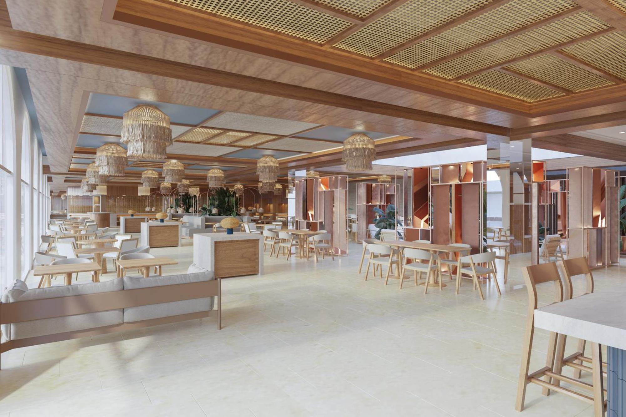 Hotel Me Marbella By Melia Esterno foto The interior of the restaurant
