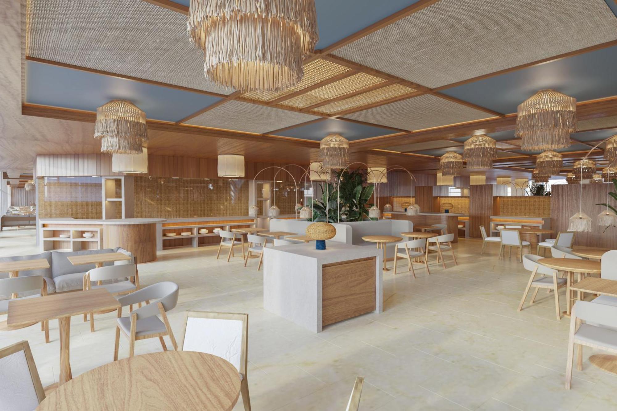Hotel Me Marbella By Melia Esterno foto The interior of the new lounge