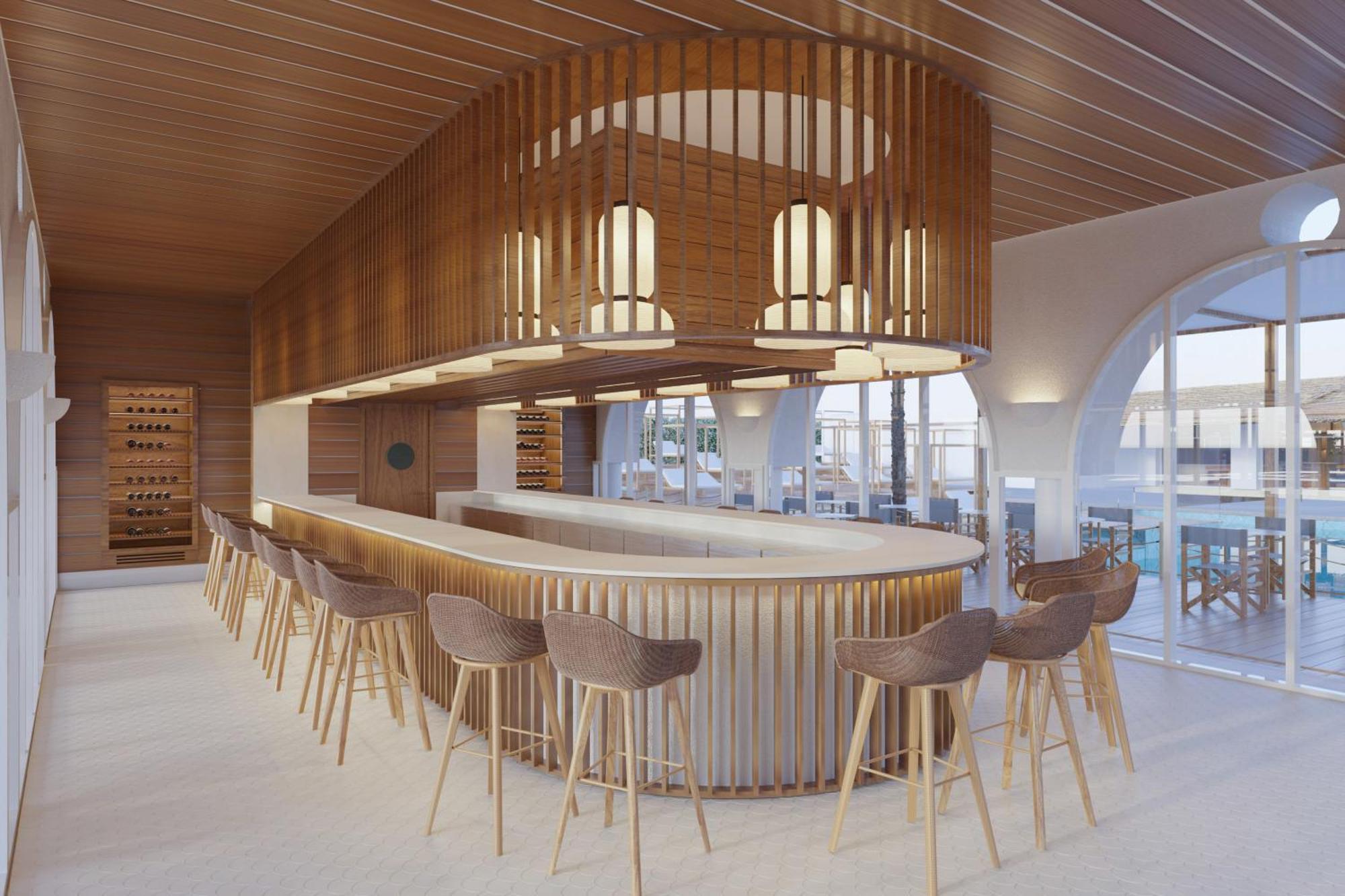 Hotel Me Marbella By Melia Esterno foto The bar at the new terminal